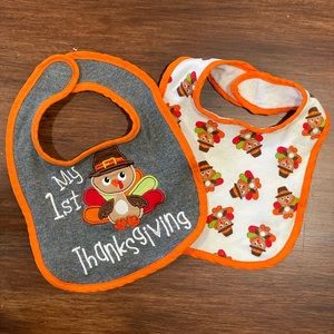 Thanksgiving Bibs (set of 2)